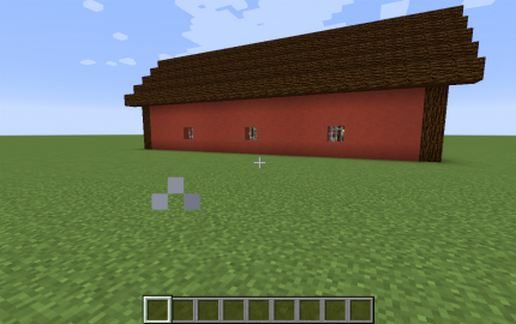 Classic Red Barn schematic - building
