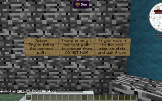 The reset maze game