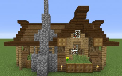 Medieval Small House schematic - building