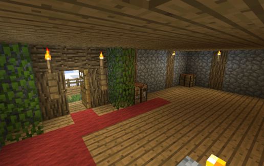 House in a floating island