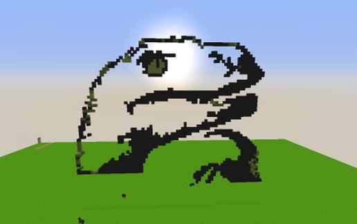 PhilosoRaptor pixel art