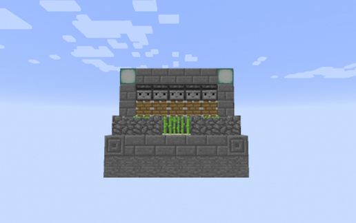 Sugar cane factory schematic - building