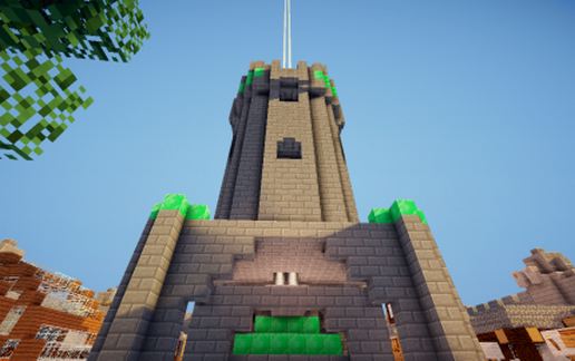 Large Medieval Castle Town