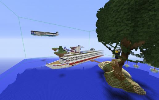 Royal Star Cruise Zone schematic - building