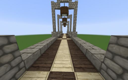 Village Wall schematic - building