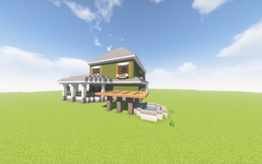Traditional Mansion schematic - building