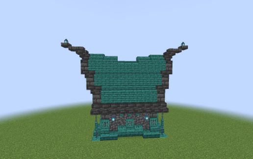 Villager warped House #02 schematic - building