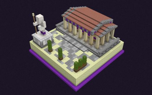 Small Greek Temple schematic - building