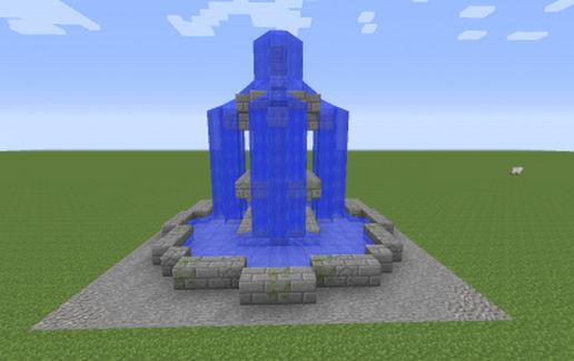 Fountain Centerpiece schematic - building