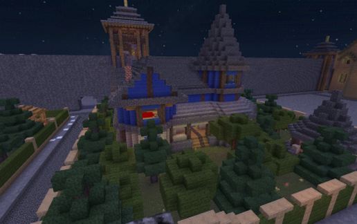 Atlantis (Main City of Zamonien) schematic - building