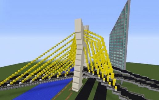 Guyed Bridge- Octávio Frias de Oliveira schematic - building