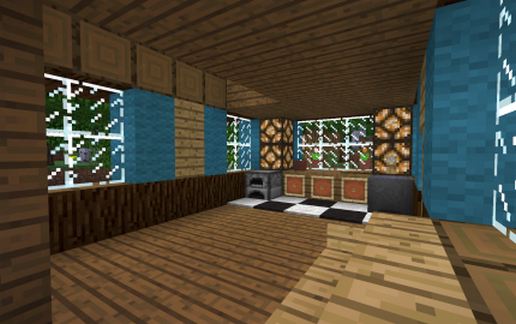 Small Lakeside Cottage schematic - building