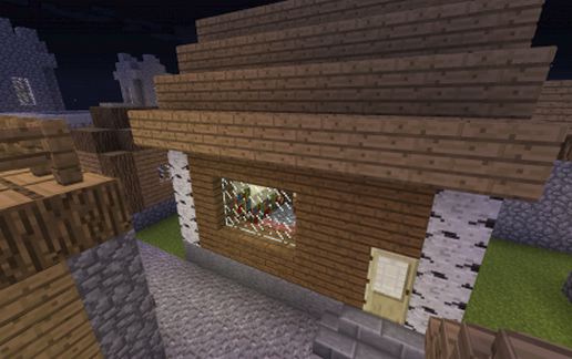 Upgraded village library #2 schematic - building