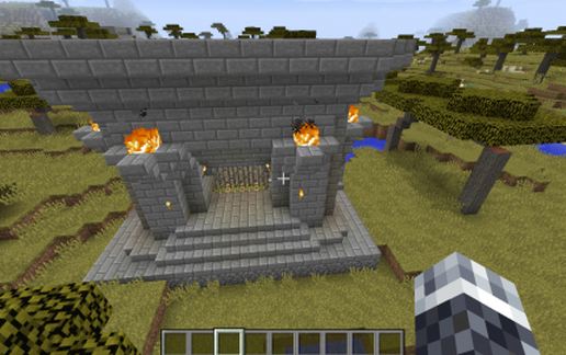 Castle Gate Model n-1.1 schematic - building