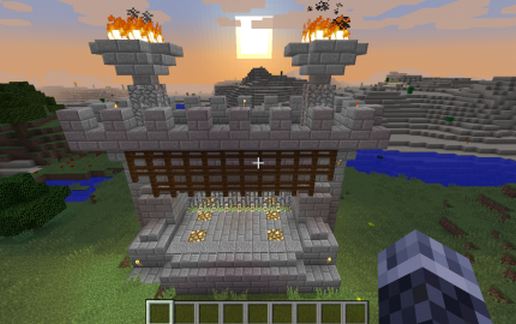 Castle Gate Model n-1.21 schematic - building