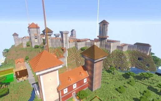 My crazy village. schematic - building