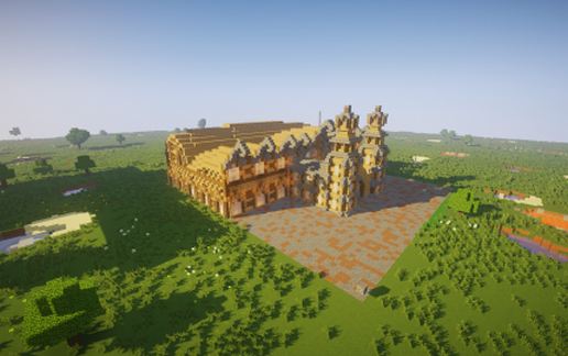 Maison medieval/elfique schematic - building