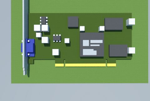 Stealth III S530 PCI (Diamond Multimedia) schematic - building
