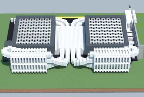 Water-cooled GPU (Own design)