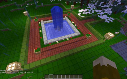 Small Fountain schematic - building