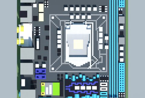 Intel P8Z77-I DELUXE (ASUS) schematic - building