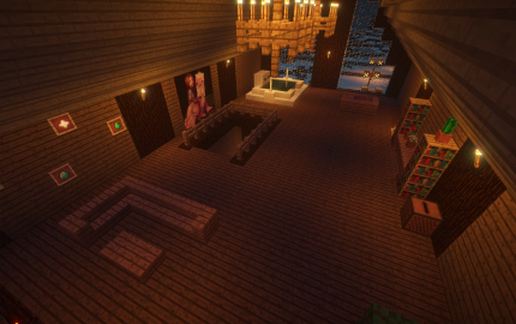 wooden mansion