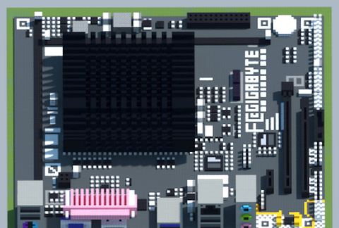 Intel GA-J1800M-D3P (Gigabyte)