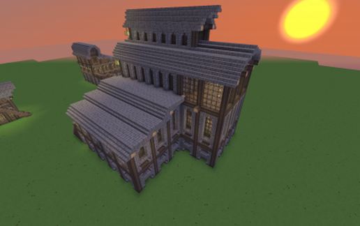 Large Shop/House schematic - building