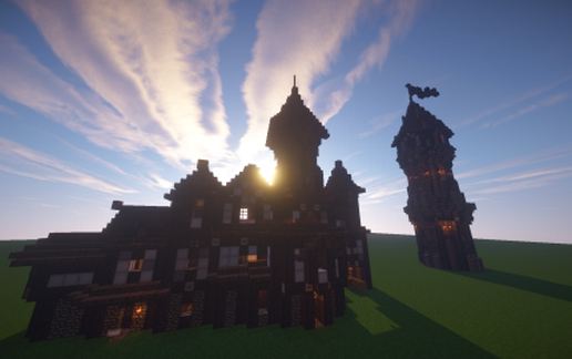 Minecraft Medieval/Nordic style house pack schematic - building