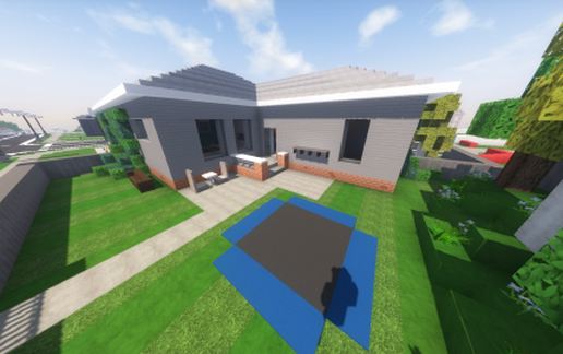 Small Traditional Suburban House
