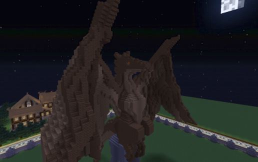 Dragon statue