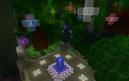 Wooded Teleporter Spawn Area