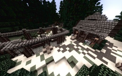 Hide and Seek Map (Halloween Special) schematic - building
