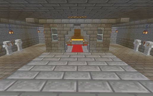 Minecraft Medieval Fortress Handbook Castle schematic - building