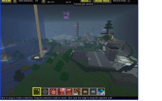mcpe world #1 schematic - building