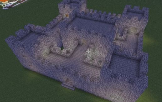 Ultima Online Housing - Castle schematic - building