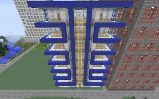Modern Skyscraper #3 schematic - building