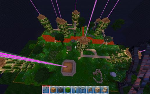 archery pvp-arena schematic - building