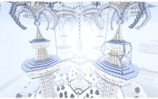 Beautiful sky tower schematic - building