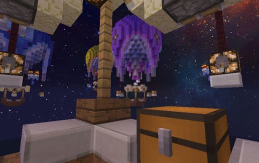Skywars map HotAirBalloons