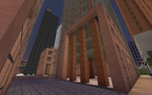 Rust Towers schematic - building