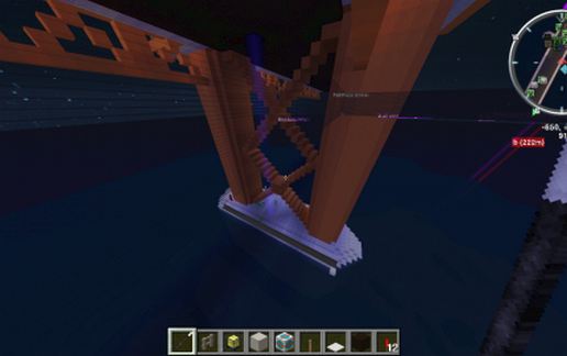 Half size Golden Gate Bridge (unfinished) schematic - building