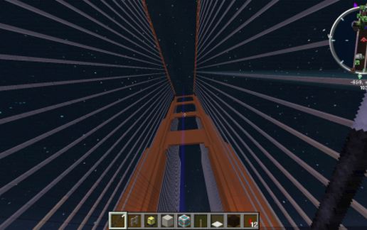 Half size Golden Gate Bridge (unfinished)