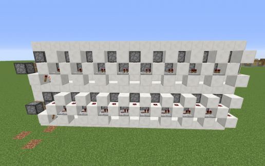 2 Floor Auto Sugar Cane farm schematic - building