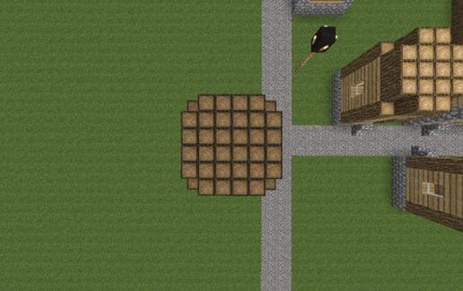 Small 6x6 Village House