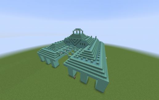 Ocean Monument Without Any Water schematic - building