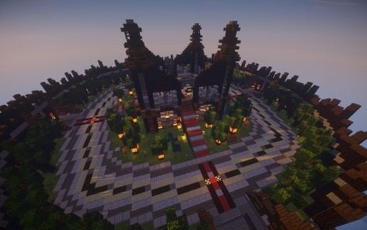 Skywars Lobby schematic - building
