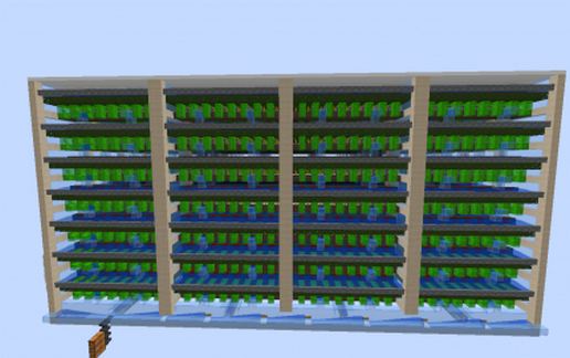 The Ultimate Pumpkin & Watermelon Farm (MASSIVE) schematic - building