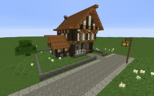 Small Medieval House schematic - building