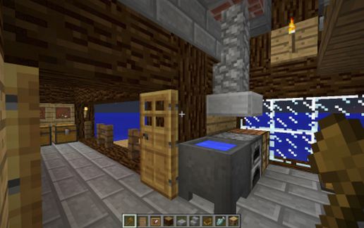 Small fisherman's hut